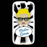 Coque Samsung Galaxy S3 Mister Corse Blond
