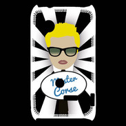 Coque Sony Xperia Typo Mister Corse Blond