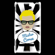 Coque HTC Windows Phone 8S Mister Corse Blond