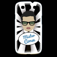Coque Samsung Galaxy S3 Mister Corse Brun