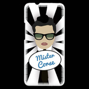 Coque HTC One Mister Corse Brun