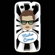 Coque Samsung Galaxy S3 Mister Corse Chatain
