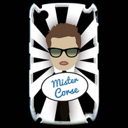 Coque Blackberry 8520 Mister Corse Chatain