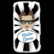 Coque Samsung Galaxy Ace 2 Mister Corse Chatain