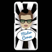 Coque HTC One Mister Corse Chatain