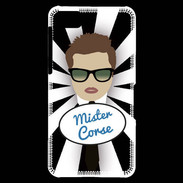 Coque Blackberry Z10 Mister Corse Chatain