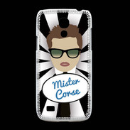 Coque Samsung Galaxy S4mini Mister Corse Chatain