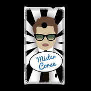 Coque Nokia Lumia 520 Mister Corse Chatain