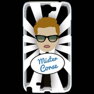 Coque Samsung Galaxy Note 2 Mister Corse Roux