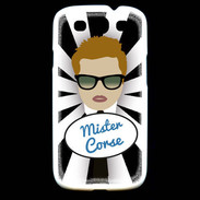 Coque Samsung Galaxy S3 Mister Corse Roux