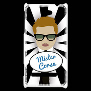 Coque HTC Windows Phone 8S Mister Corse Roux
