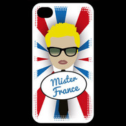Coque iPhone 4 / iPhone 4S Mister France Blond