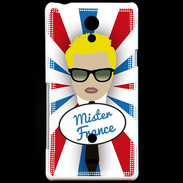 Coque Sony Xperia T Mister France Blond