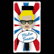 Coque LG Optimus L7 Mister France Blond