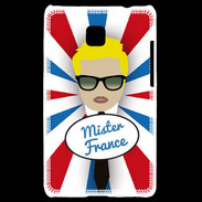 Coque LG Optimus L3 II Mister France Blond