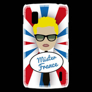 Coque LG Nexus 4 Mister France Blond