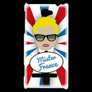 Coque HTC Windows Phone 8S Mister France Blond