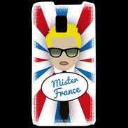 Coque LG P990 Mister France Blond