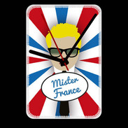 Grande pendule murale Mister France Blond