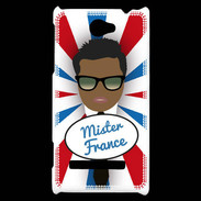 Coque HTC Windows Phone 8S Mister France Black