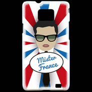 Coque Samsung Galaxy S2 Mister France Brun