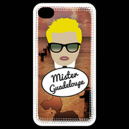 Coque iPhone 4 / iPhone 4S Mister Guadeloupe Blond