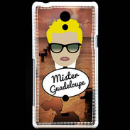 Coque Sony Xperia T Mister Guadeloupe Blond