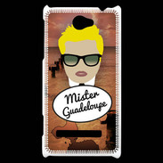 Coque HTC Windows Phone 8S Mister Guadeloupe Blond
