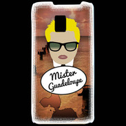 Coque LG P990 Mister Guadeloupe Blond