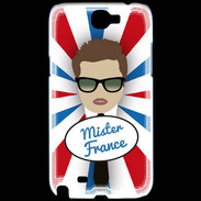 Coque Samsung Galaxy Note 2 Mister France Chatain