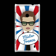 Coque Nokia Lumia 520 Mister France Chatain