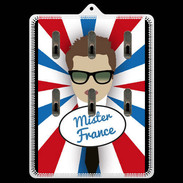Porte clés Mister France Chatain
