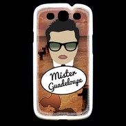Coque Samsung Galaxy S3 Mister Guadeloupe Brun