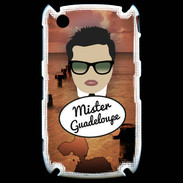Coque Blackberry 8520 Mister Guadeloupe Brun