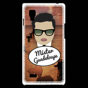 Coque LG Optimus L9 Mister Guadeloupe Brun