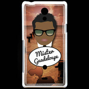Coque Sony Xperia T Mister Guadeloupe Black