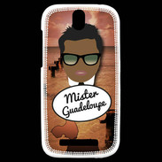 Coque HTC One SV Mister Guadeloupe Black