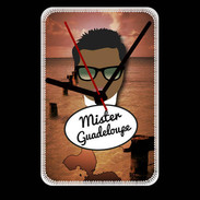 Grande pendule murale Mister Guadeloupe Black