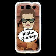 Coque Samsung Galaxy S3 Mister Guadeloupe Chatain