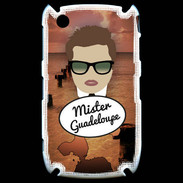 Coque Blackberry 8520 Mister Guadeloupe Chatain
