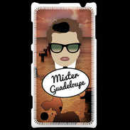 Coque Nokia Lumia 720 Mister Guadeloupe Chatain
