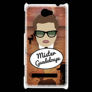 Coque HTC Windows Phone 8S Mister Guadeloupe Chatain