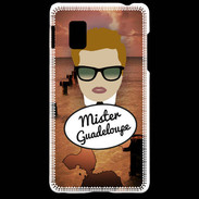 Coque LG Optimus G Mister Guadeloupe Roux