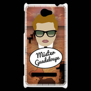 Coque HTC Windows Phone 8S Mister Guadeloupe Roux