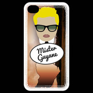 Coque iPhone 4 / iPhone 4S Mister Guyane Blond