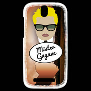 Coque HTC One SV Mister Guyane Blond