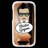 Coque HTC One SV Mister Guyane Brun