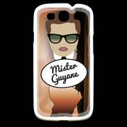 Coque Samsung Galaxy S3 Mister Guyane Chatain