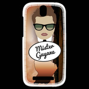 Coque HTC One SV Mister Guyane Chatain