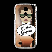 Coque Samsung Galaxy S4mini Mister Guyane Chatain